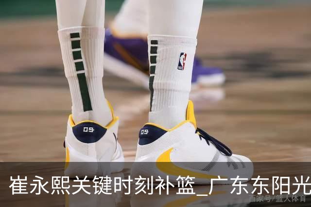 崔永熙关键时刻补篮 广东东阳光两分险胜江苏肯帝亚